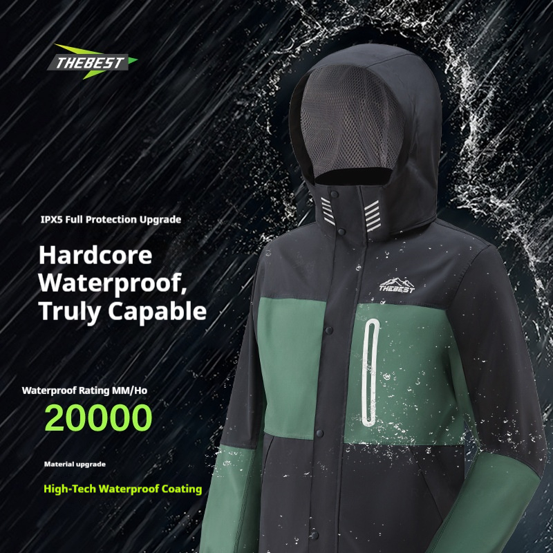Fishing Rain Suit - معطف مطر للبالغين لركوب الدراجات النارية،