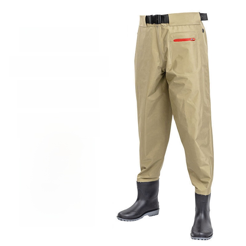 سروال مطر سميك بطول الخصر مع أ - مراجعة Fishing Rain Suit وسعره