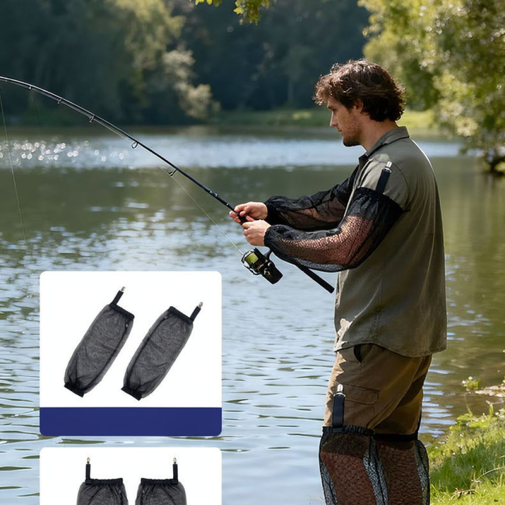 طقم ملابس خارجية مصنوعة من نسي - مراجعة Fishing Gloves وسعره