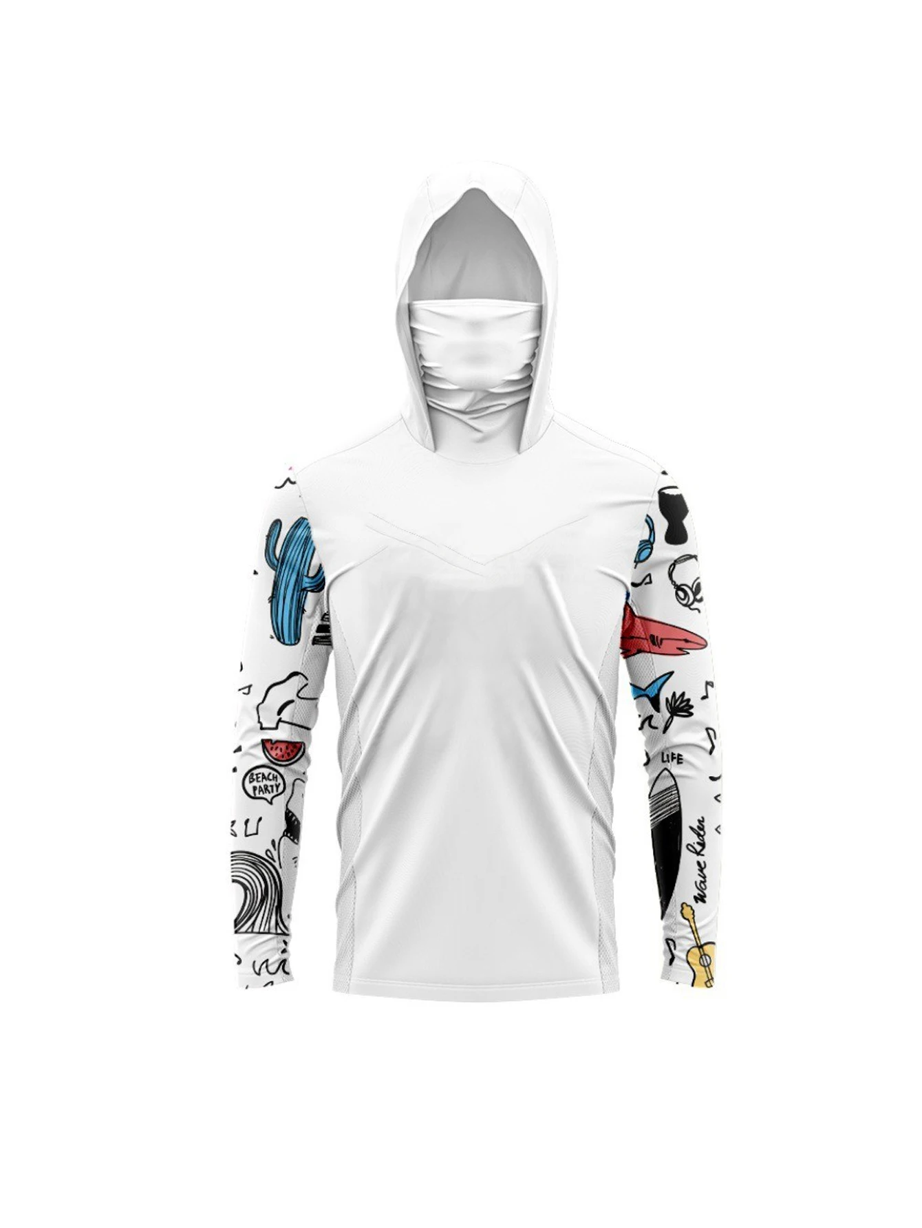 قميص رجالي بأكمام طويلة وغطاء  - مراجعة Fishing Shirt Uv Protection وسعره