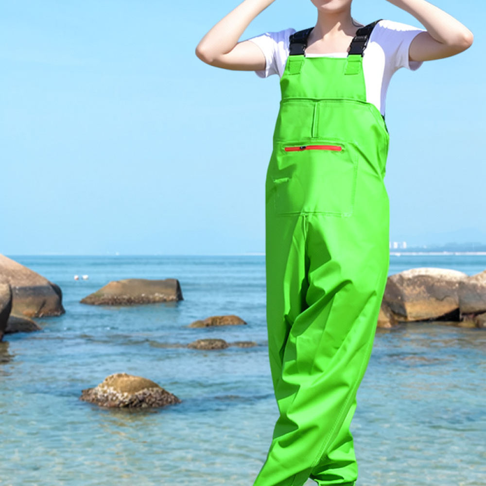 بنطلون واقٍ من الماء للجنسين،  - مراجعة Fishing Rain Suit وسعره