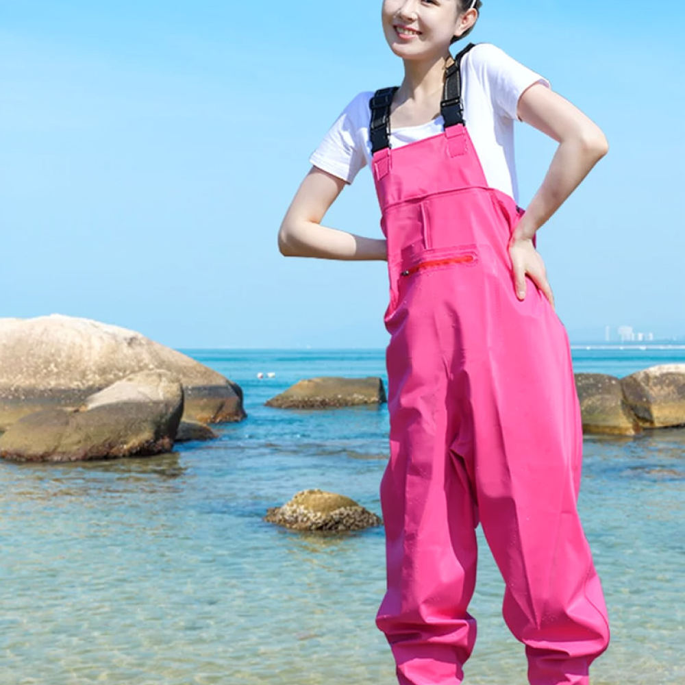 بنطلون واقٍ من الماء للجنسين،  - مراجعة Fishing Rain Suit وسعره