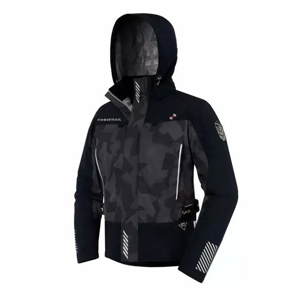 سترة صيد خفيفة الوزن للرجال مق - مراجعة Fishing Rain Suit وسعره
