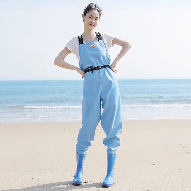 أحذية صيد نصفية للسيدات، أحذية - مراجعة Fishing Rain Suit وسعره